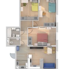 Квартира 81,9 м², 3-комнатная - изображение 4