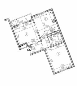 Квартира 61,2 м², 2-комнатная - изображение 2