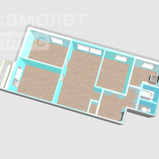Квартира 62,6 м², 4-комнатная - изображение 2