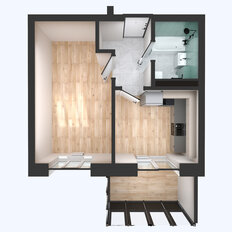 Квартира 37,5 м², 1-комнатная - изображение 5