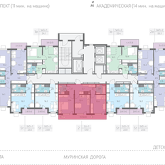 Квартира 57 м², 2-комнатная - изображение 2