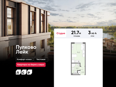 Квартира 21,7 м², студия - изображение 1