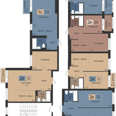 Квартира 48,8 м², 2-комнатная - изображение 2