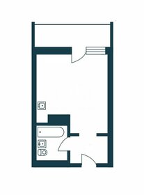 Квартира 30 м², 1-комнатная - изображение 1