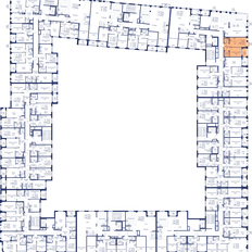 Квартира 41,5 м², 1-комнатная - изображение 3