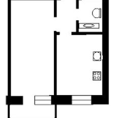 Квартира 31,4 м², 1-комнатная - изображение 3
