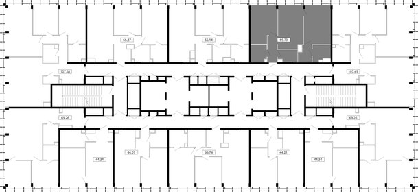 Квартира 65,9 м², 2-комнатная - изображение 3