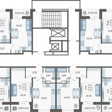 Квартира 51,8 м², 2-комнатная - изображение 2