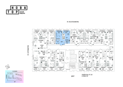 Квартира 39,9 м², 2-комнатная - изображение 2