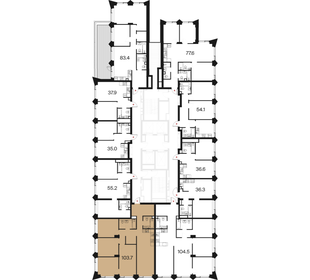 Квартира 103,7 м², 4-комнатная - изображение 2