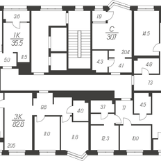 Квартира 62,2 м², 2-комнатная - изображение 3