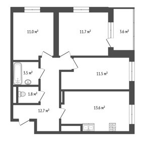 Квартира 65 м², 3-комнатная - изображение 1