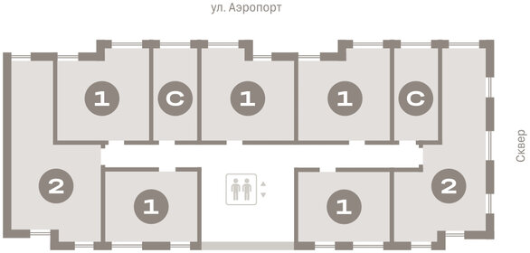 Квартира 63 м², 2-комнатная - изображение 2