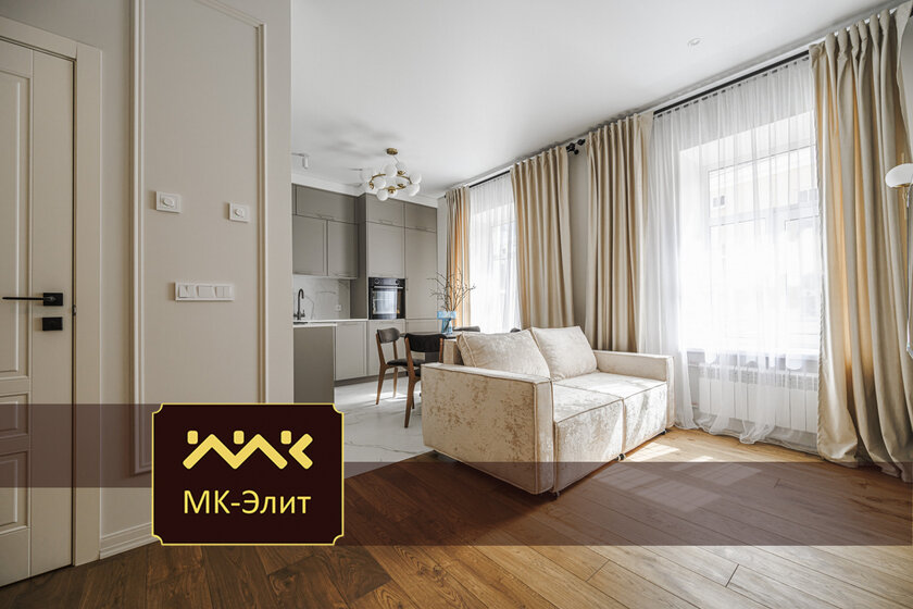 54,7 м², 1-комнатная квартира 17 900 000 ₽ - изображение 91