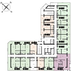Квартира 41,4 м², 1-комнатные - изображение 3