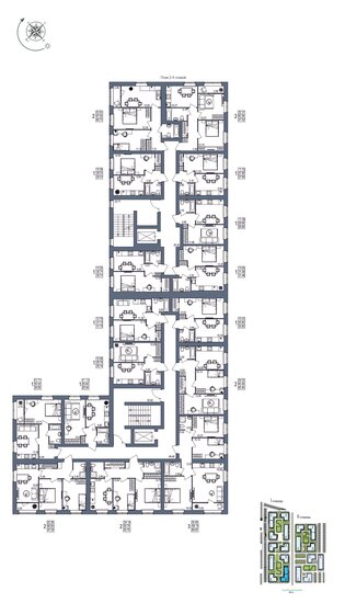 73 м², 3-комнатная квартира 3 400 000 ₽ - изображение 49