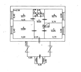 Квартира 61,6 м², 3-комнатная - изображение 5