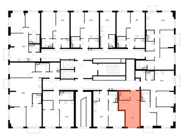 Квартира 23,4 м², студия - изображение 2
