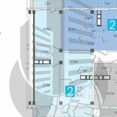Квартира 88 м², 2-комнатная - изображение 2
