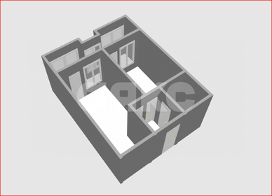 Квартира 41 м², 1-комнатная - изображение 1