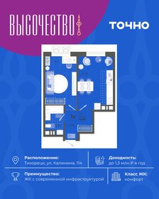 Квартира 40,8 м², 1-комнатная - изображение 1