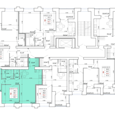 Квартира 62,9 м², 2-комнатная - изображение 2