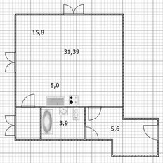 Квартира 31,4 м², студия - изображение 3