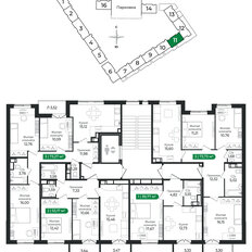 Квартира 75,1 м², 3-комнатная - изображение 2