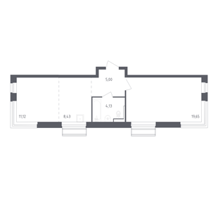 Квартира 48,3 м², 1-комнатная - изображение 1