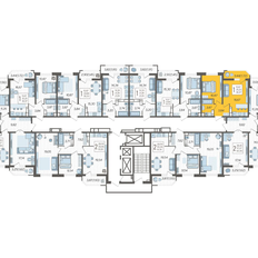 Квартира 37 м², 1-комнатная - изображение 2