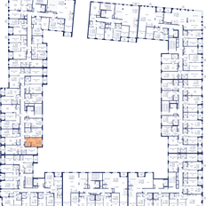 Квартира 24,6 м², студия - изображение 4