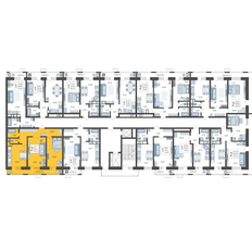 Квартира 66,7 м², 2-комнатная - изображение 2