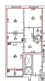 Квартира 80,5 м², 2-комнатная - изображение 1