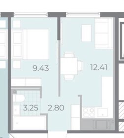 Квартира 29,2 м², 1-комнатная - изображение 1