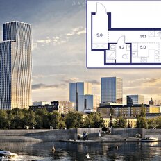 Квартира 28,3 м², студия - изображение 1