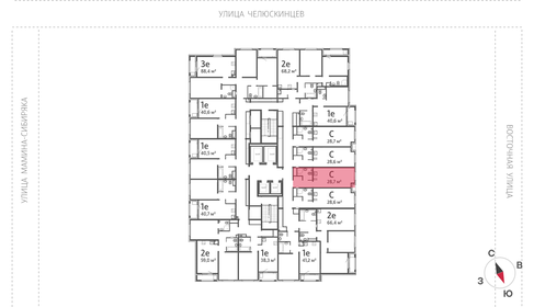 Квартира 28,7 м², студия - изображение 3