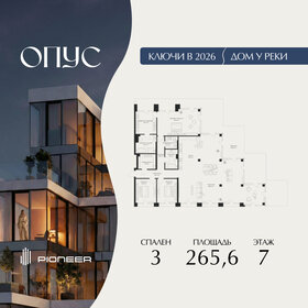 Квартира 265,6 м², 3-комнатная - изображение 1