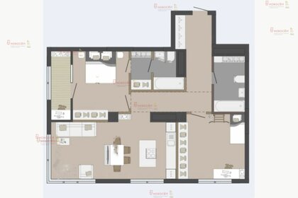 Квартира 86,1 м², 2-комнатная - изображение 1