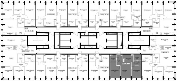 Квартира 62,1 м², 2-комнатная - изображение 2