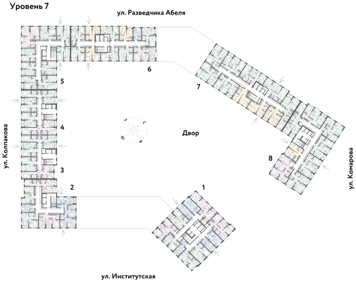 60,1 м², 3-комнатная квартира 12 560 000 ₽ - изображение 22