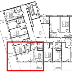 Квартира 53 м², 1-комнатные - изображение 3
