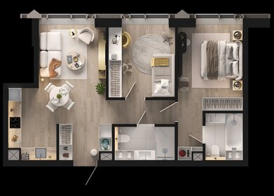 Квартира 61,2 м², 2-комнатная - изображение 3