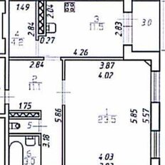 Квартира 55 м², 1-комнатная - изображение 2