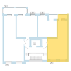 Квартира 52 м², 2-комнатная - изображение 2