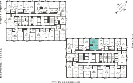 Квартира 27,7 м², студия - изображение 2