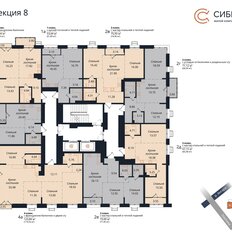 Квартира 53,4 м², 1-комнатная - изображение 3