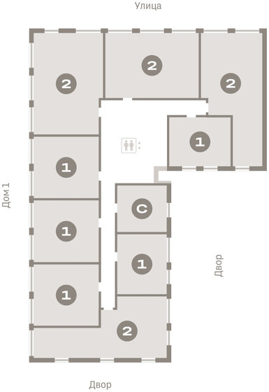 66,2 м², 2-комнатная квартира 7 200 000 ₽ - изображение 65