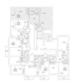 Квартира 64,5 м², 2-комнатная - изображение 2