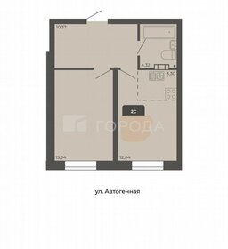 Квартира 46,6 м², студия - изображение 1