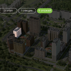 Квартира 40,4 м², 1-комнатная - изображение 3